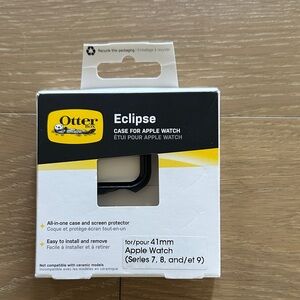 OtterBox Eclipse Apple Watch Case – Black and Yellow Packaging